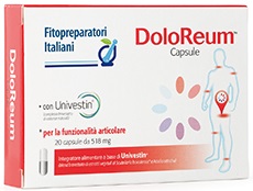 FITOPREPARATORI ITALIANI DOLOREUM 20 CAPSULE DA 518 MG - farmacia187.it