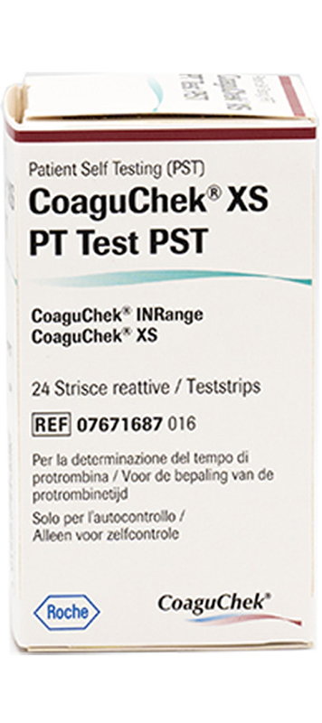 COAGUCHEK XS PT PST 24 STRISCE TEST - farmacia187.it