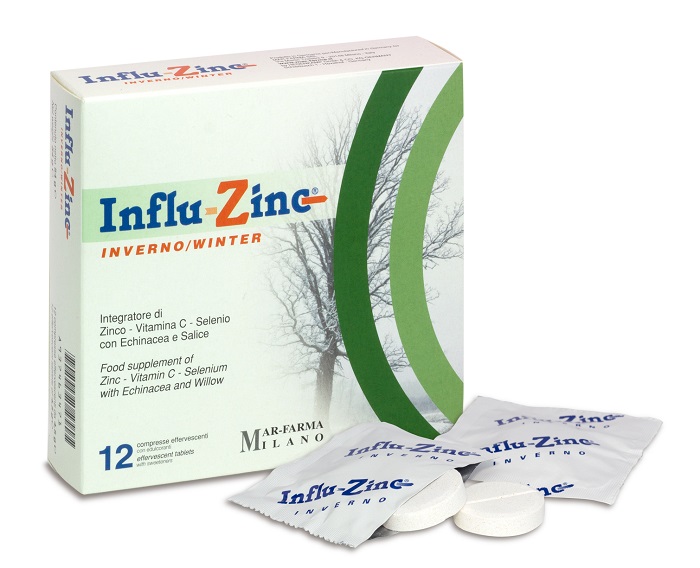 INFLUZINC INVERNO 12 COMPRESSE EFFERVESCENTI - farmacia187.it