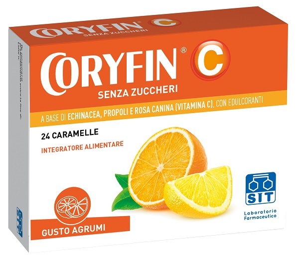 CORYFIN C SENZA ZUCCHERO AGRUMI 48 G - farmacia187.it