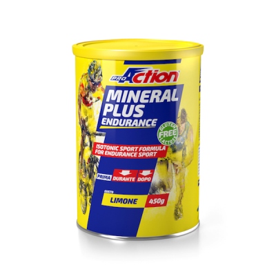 PROACTION MINERAL PLUS ENERGETICO E SALINO ISOTONICO AL LIMONE 450 G - farmacia187.it