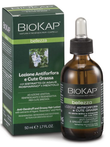 BIOKAP BELLEZZA LOZIONE ANTIFORFORA E CUTE GRASSA 50 ML BIOSLINE - farmacia187.it