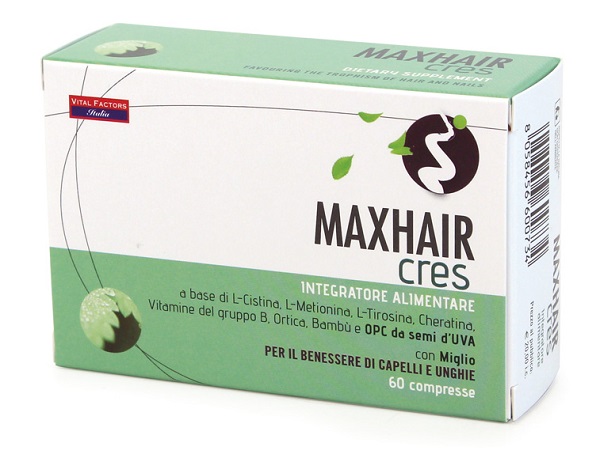 MAX HAIR CRES 60 COMPRESSE - farmacia187.it