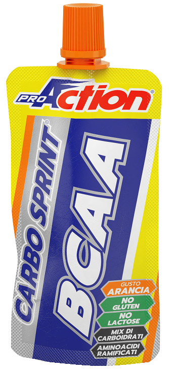 PROACTION CARBO SPRINT ENDURANCE BCAA ALL'ARANCIA 50 ML - farmacia187.it