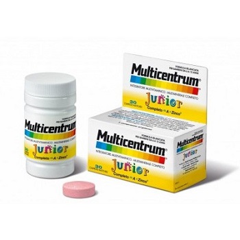MULTICENTRUM JUNIOR 30 COMPRESSE - farmacia187.it