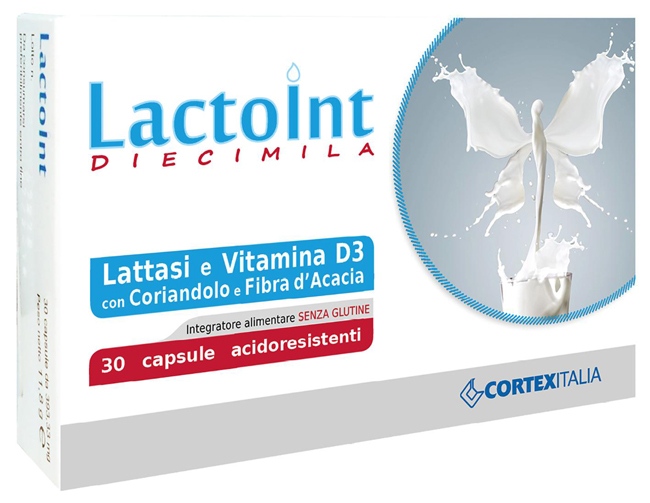 LACTOINT DIECIMILA 30 CAPSULE ACIDORESISTENTI SENZA GLUTINE - farmacia187.it