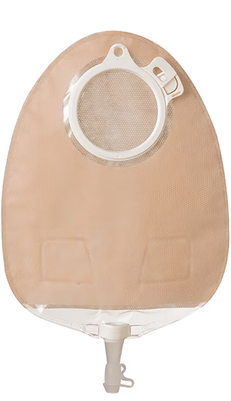 SACCA TRASPARENTE SISTEMA A 2 PEZZI SACCHE PER UROSTOMIA CON MULTICHAMBER SENSURA CLICK 60 MM MAXI 460 ML 30 PEZZI - farmacia187.it