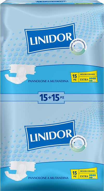 PANNOLONE PER INCONTINENZA A MUTANDINA LINIDOR MG 30 PEZZI - farmacia187.it