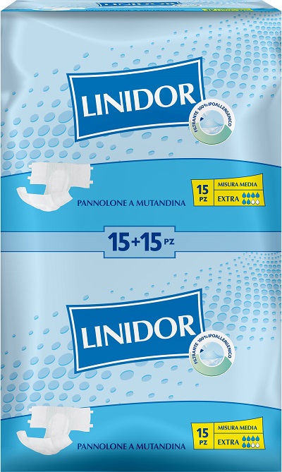 LINIDOR PANNOLONE MUTANDINA MM 30 PEZZI - farmacia187.it