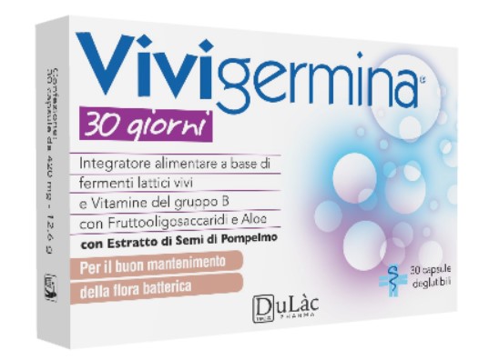 VIVIGERMINA 30GIORNI 30 CAPSULE - farmacia187.it