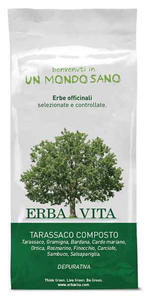 TARASSACO COMPOSTO TISANE 100 G - farmacia187.it