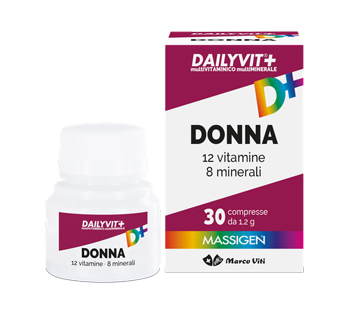 MASSIGEN DONNA MULTIVITAMINICO E MULTIMINERALE 30 COMPRESSE RIVESTITE - farmacia187.it