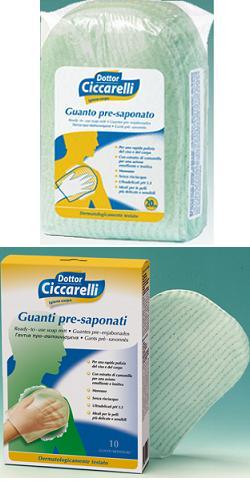 CICCARELLI GUANTO PRESAPONATO 20 PEZZI - farmacia187.it
