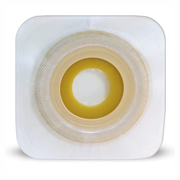 PLACCA PIANA ESTEEM SYNERGY PER SISTEMA 2 PEZZI 33-45 MM FLANGIA 61 MM CON ADESIVO IDROCOLLOIDALE 5 PEZZI - farmacia187.it