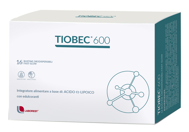 TIOBEC 600 16 BUSTINE OROSOLUBILI - farmacia187.it