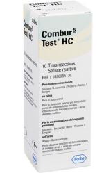 STRISCIA VISIVA PER AUTOANALISI IN URINE DI GLUCOSIO LEUCOCITI PROTEINE NITRITI E SANGUE COMBUR 5 TEST HC 10 PEZZI - farmacia187.it