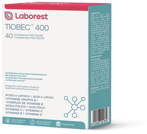 TIOBEC 400 40 COMPRESSE FAST-SLOW DA 1,28 G - farmacia187.it