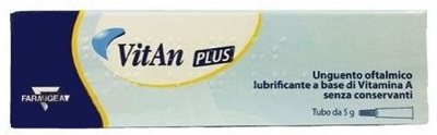 UNGUENTO OFTALMICO LUBRIFICANTE VITAN PLUS 5 G - farmacia187.it