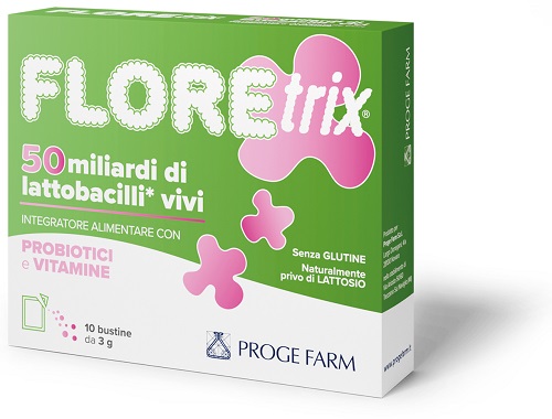 FLORETRIX 50MLD 10 BUSTINE - farmacia187.it