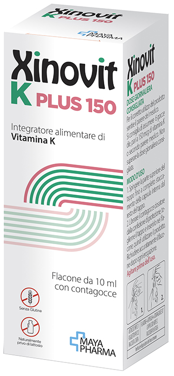 XINOVIT K PLUS 150 GOCCE 10 ML - farmacia187.it