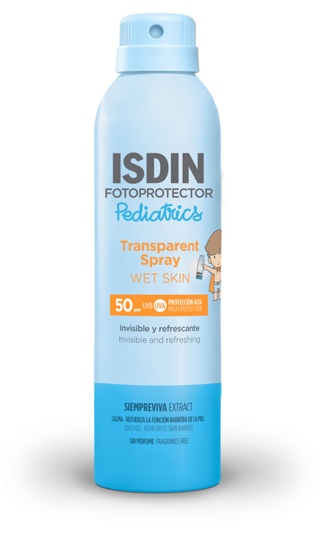 TRANSPARENT SPRAY WET SKIN PEDIATRICS SPF50 250 ML - farmacia187.it