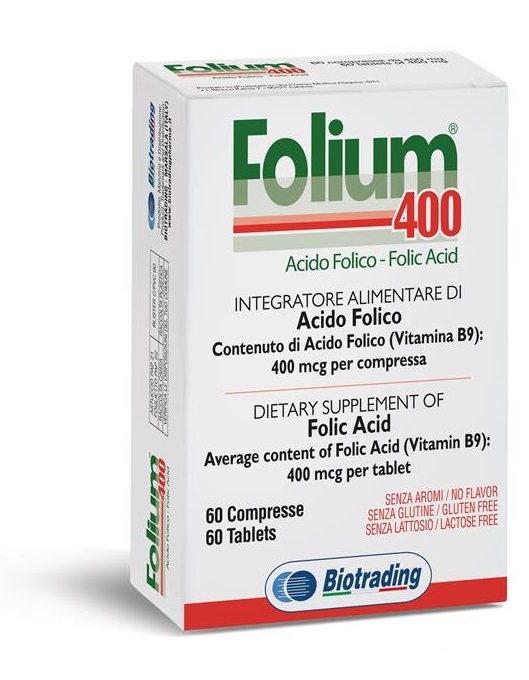 FOLIUM 400 60 COMPRESSE - farmacia187.it