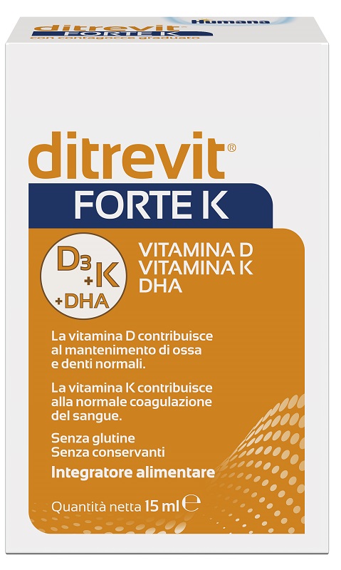 DITREVIT FORTE K HUMANA 15 ML - farmacia187.it
