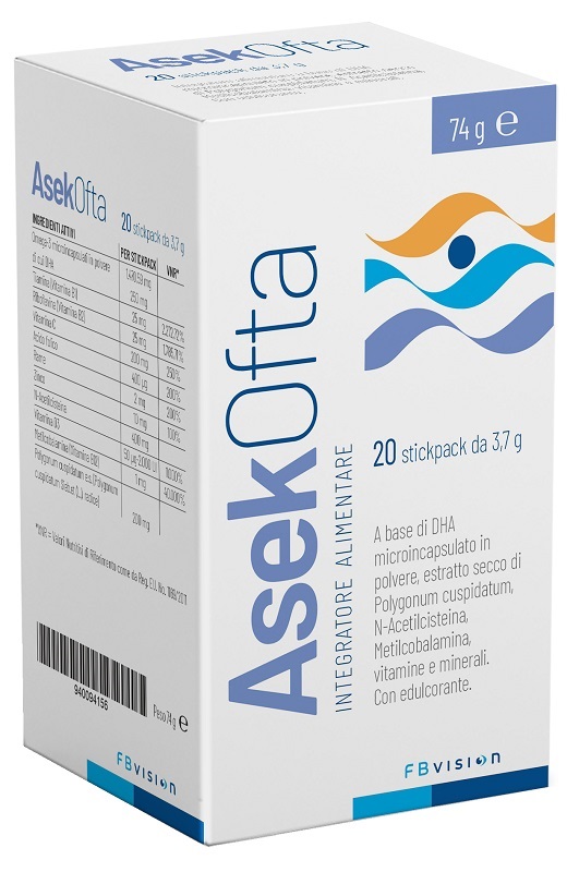 ASEK OFTA 20 STICKPACK - farmacia187.it