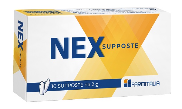 NEX SUPPOSTE 10 PEZZI DA 2 G - farmacia187.it