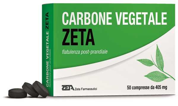 CARBONE VEGETALE 50 COMPRESSE DA 405 MG - farmacia187.it