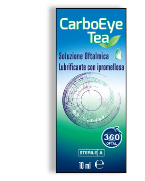 CARBOEYE TEA SOLUZIONE OFTALMICA LUBRIFICANTE CON IPROMELLOSA 10 ML - farmacia187.it