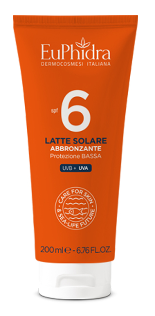 EUPHIDRA KALEIDO LATTE SOLARE ABBRONZANTE SPF6 200 ML - farmacia187.it