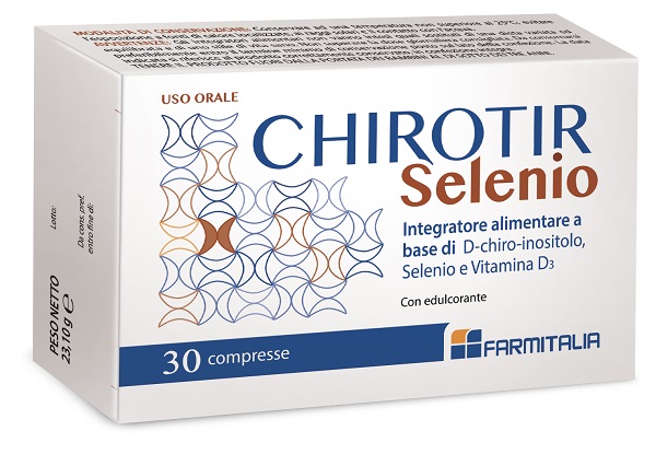CHIROTIR SELENIO 30 COMPRESSE - farmacia187.it