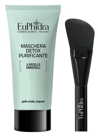 EUPHIDRA MASCH DETOX PURIFICANTE CON PENNELLO - farmacia187.it