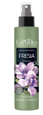 EUPHIDRA ACQUA PROFUMATA FRESIA IN FLACONE CON ETICHETTA POMPA SPRAY - farmacia187.it