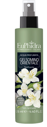 EUPHIDRA ACQUA PROFUMATA GELSOMINO IN FLACONE CON ETICHETTA POMPA SPRAY - farmacia187.it