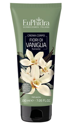 EUPHIDRA CREMA CORPO NUTRIENTE VANIGLIA IN TUBO - farmacia187.it