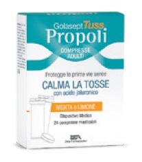 GOLASEPT TUSS PROPOLI CPR TOSSE DISPOSITIVO MEDICO COMPRESSE MASTICABILI ALLA PROPOLI IN ASTUCCIO - farmacia187.it