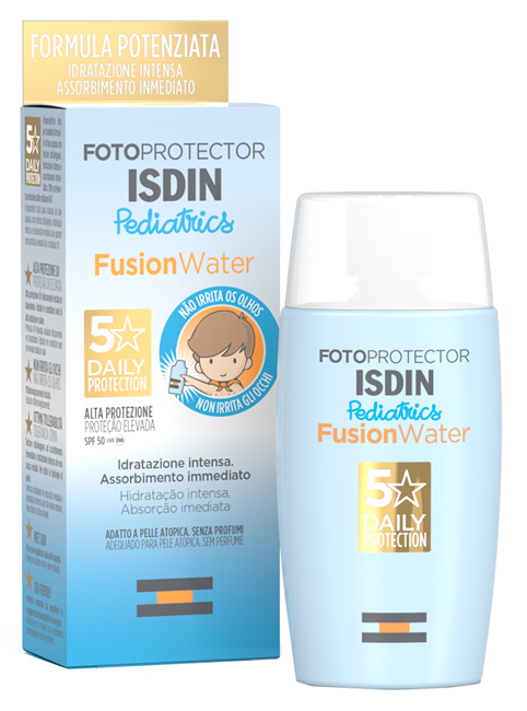 FOTOPROTECTOR PEDIATRICS FUSION WATER SPF50 - farmacia187.it