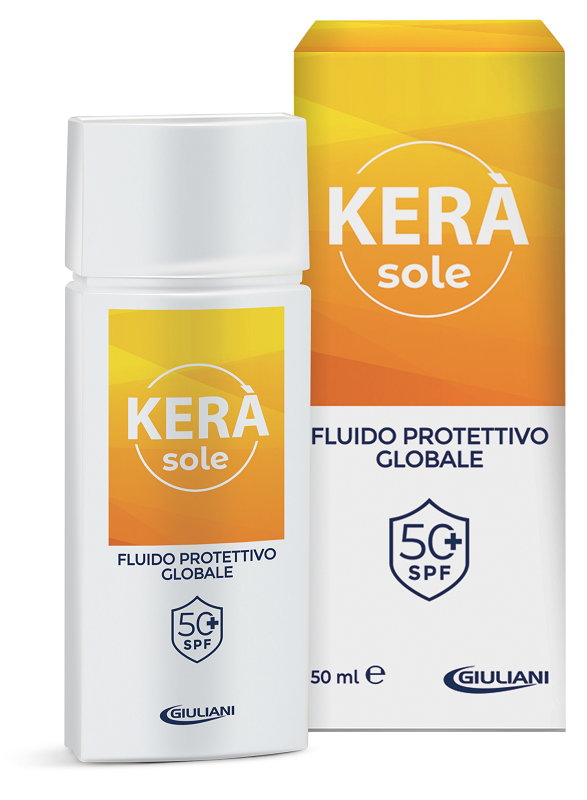 KERA' SOLE FLUIDO PROTETTIVO GLOBALE SPF 50+ 50 ML - farmacia187.it