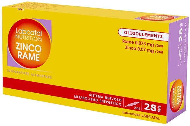 LABCATAL NUTRITION ZINCO RAME 28 FIALE 2 ML - farmacia187.it