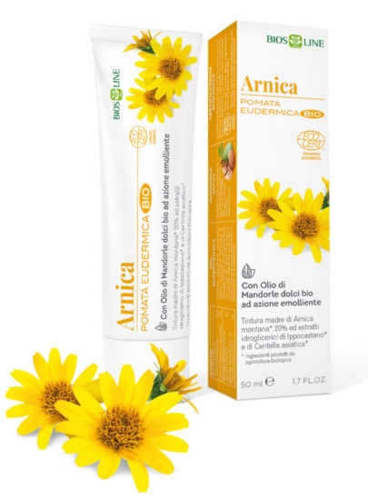 BIOSLINE ARNICA POMATA EUDERMICA BIO CERT ECOCERT 50 ML - farmacia187.it