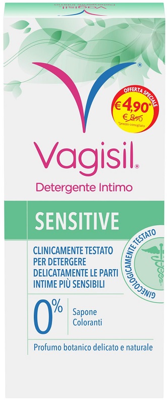 VAGISIL DETERGENTE SENSITIVE 250 ML - farmacia187.it
