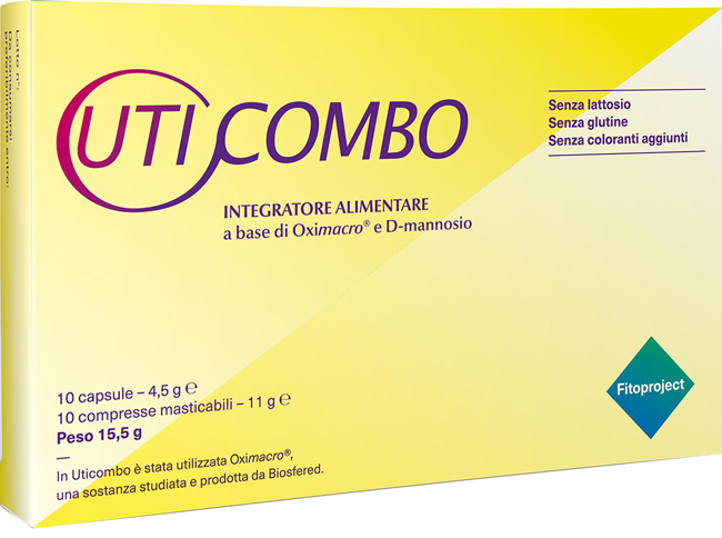 UTICOMBO 10 CAPSULE + 10 COMPRESSE MASTICABILI - farmacia187.it