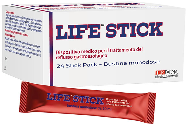 LIFE STICK MONODOSE 24 BUSTINE DA 10 ML - farmacia187.it