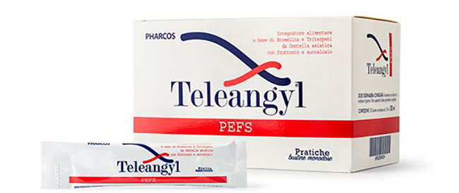 TELEANGYL PEFS PHARCOS 30 STICKPACK 10 ML - farmacia187.it
