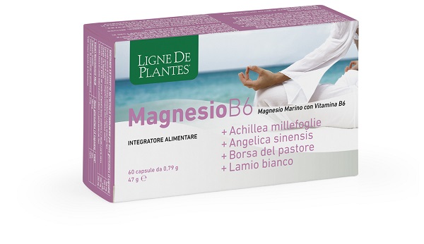 LIGNE MAGNESIO B6 ACHILLEA ANGELICA BORSA DEL PASTORE LAMIO BIANCO 60 CAPSULE - farmacia187.it