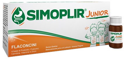 SIMOPLIR JUNIOR 12 FLACONCINI 10 ML - farmacia187.it