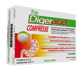 TRIO DIGERACID 24 COMPRESSE - farmacia187.it