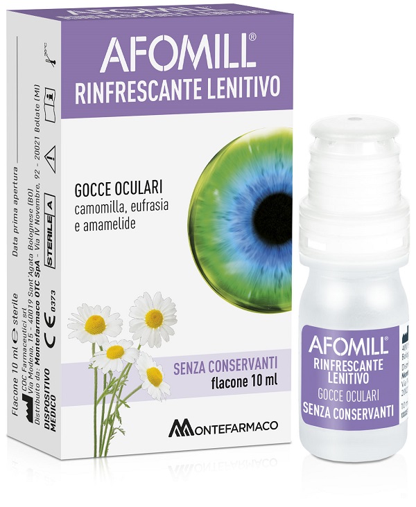 AFOMILL RINFRESCANTE SENZA CONSERVANTI 10 ML - farmacia187.it